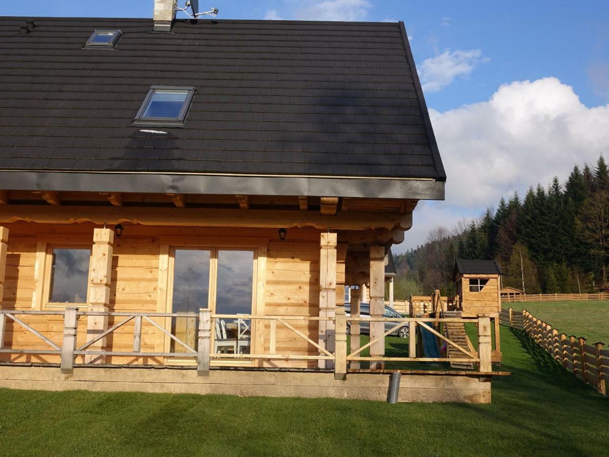 Domki Zawoja Z Jacuzzi Exterior foto